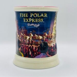 THE POLAR EXPRESS Train Ride Hot Cocoa 20th Anniversary Ceramic Mug